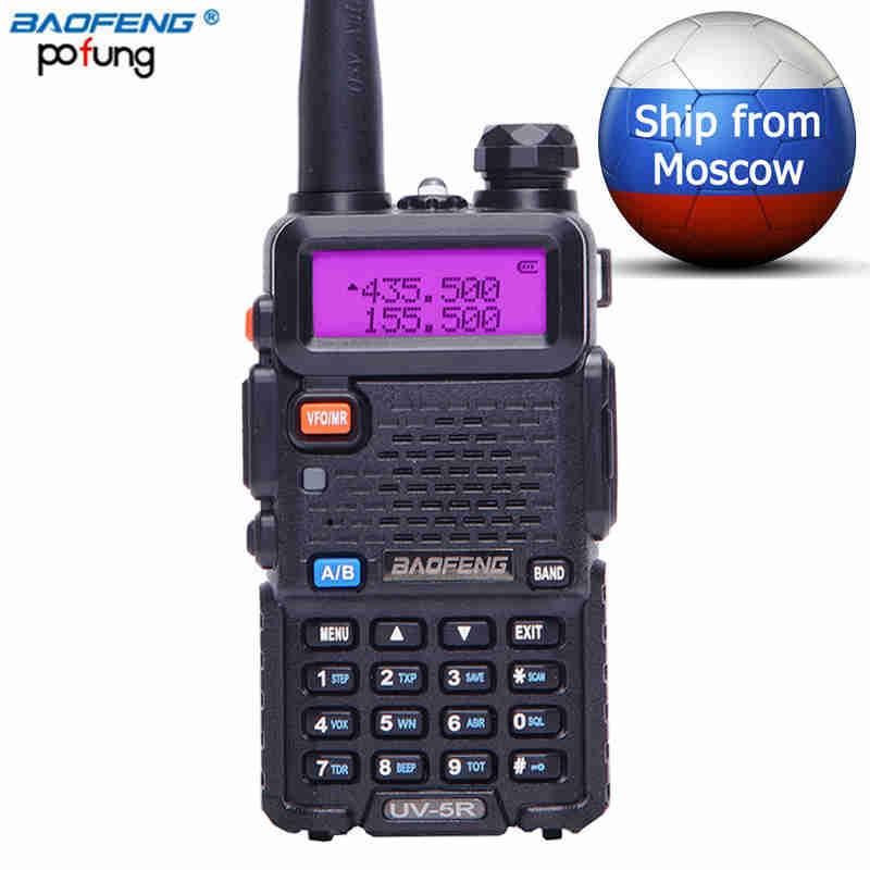 

Baofeng UV-5R Walkie Talkie amateur UHF VHF Dual Band Portable Radio pofung uv5r Transceiver cb Two Way Radio hunting Toky Woky