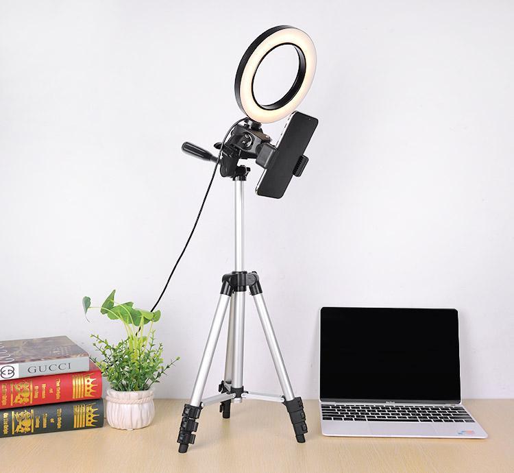

Camera Photo Studio Phone Video LED Beauty Ring Light Photography Dimmable Ring Lamp+Tripod for Selfie/Live Show/Fill-in Light1