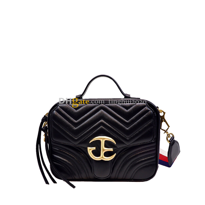 

2020 New Arrival Ladies Designer Fashion High Quality Shoulder Bag Messenger Bag Handbag, Multi-color Optional/in Stock/Free Shipping, Black