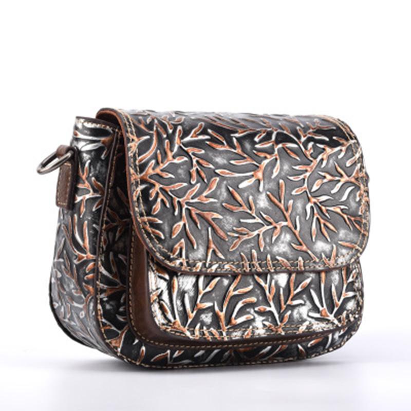 

Genuine Leather Fashion square package Bag Women's Bag Flip zipper Crossbody Chain Women's Shoulder, Blue