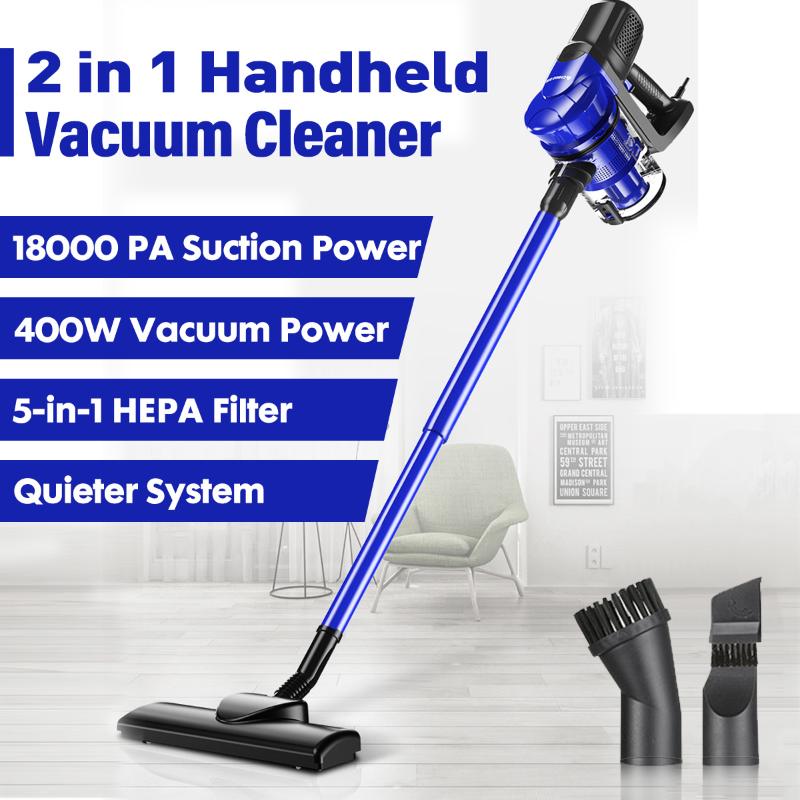 

Portable Handheld Vacuum Cleaner 220V 13800Pa Strong Suction Cyclone Filter Carpet Dust Collector Hand Stick Aspirator For Home