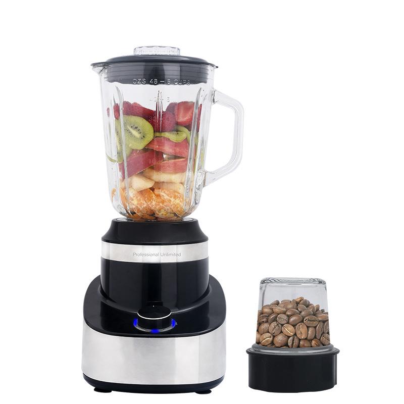 

600W 1.5 Liter Juice Blender Mixer Grinder Fruit Commercial Smoothie High Speed Blender Professional Nutrition