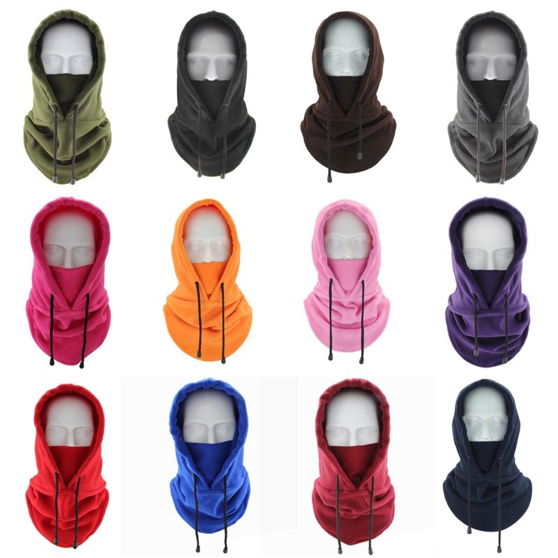 

Unisex Winter Faux Fleece Warm Balaclava Hood Hat Windproof Face Cover Ski Mask M89E