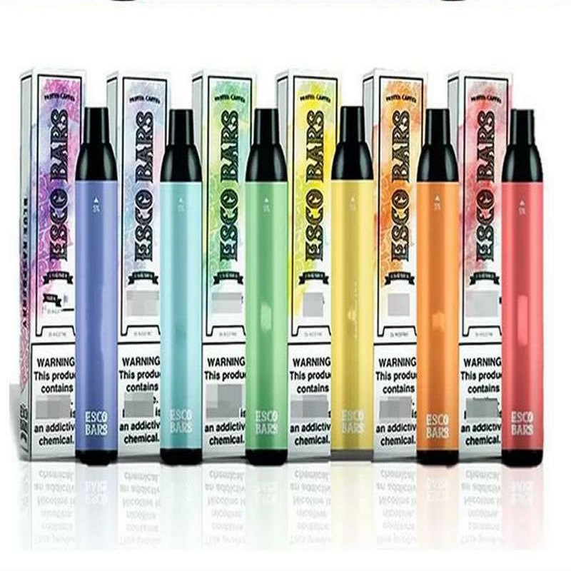

ESCO BARS Disposable E Cigarettes Device Kit 2500 Puffs 1000mAh Battery 6ml Prefilled Mesh Coil Cartridge Pod Vape Pen