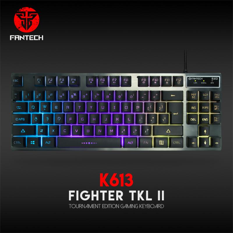 

FANTECH K613 Gaming Keyboard Imitation Mechanical Keyboard Backlight Wired Gamer USB Game Keyboards for Laptop Computer