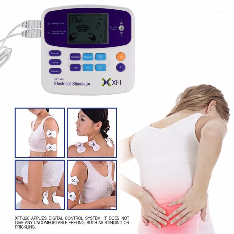 

Professional Massage Tools Electrical Stimulator Massager Dual Tens Machine Digital Massage Body Relaxation Worldwide sale1