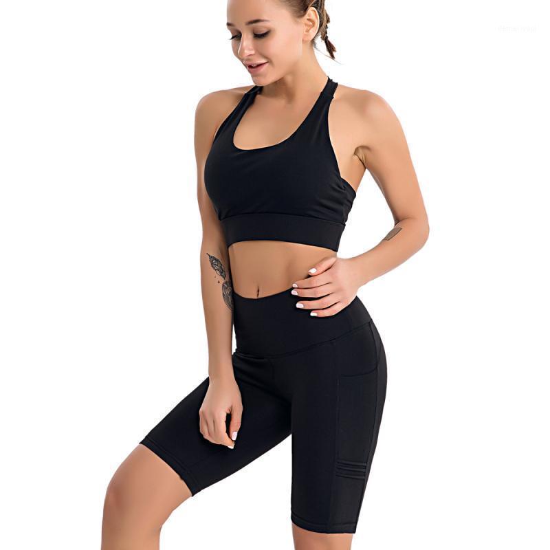 

Women High Waist Workout Running Yoga Shorts Slimming Side Pockets Sport Pants Moisture Wicking And Breathable Yoga Shorts1, 01