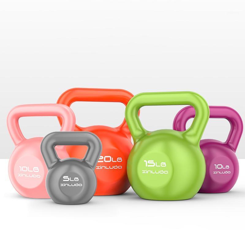 

Kettlebell For Fitness Kettlebell Weights Ball Fitness Equipment Dumbbells Exercise Training Tools Lifting Pot1, Red