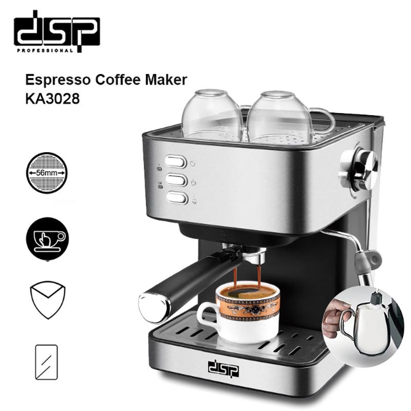 

Espresso Coffee Machine For Home Automatic Portable Drip Espresso Coffee Machine Cappuccino Americano Milk Foam Maker