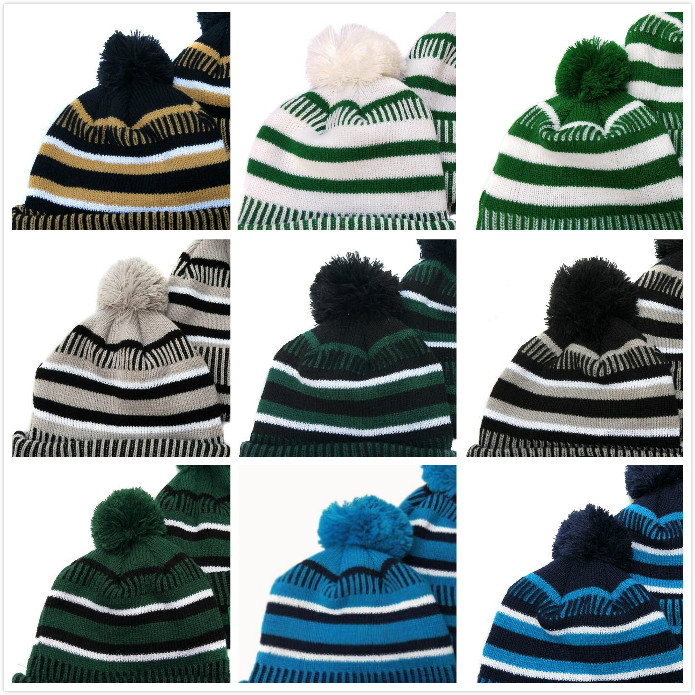 

One pcs Mix Order Wholesale All Teams American Football Basketball Baseball Winter Beanies Hats Caps, As picture