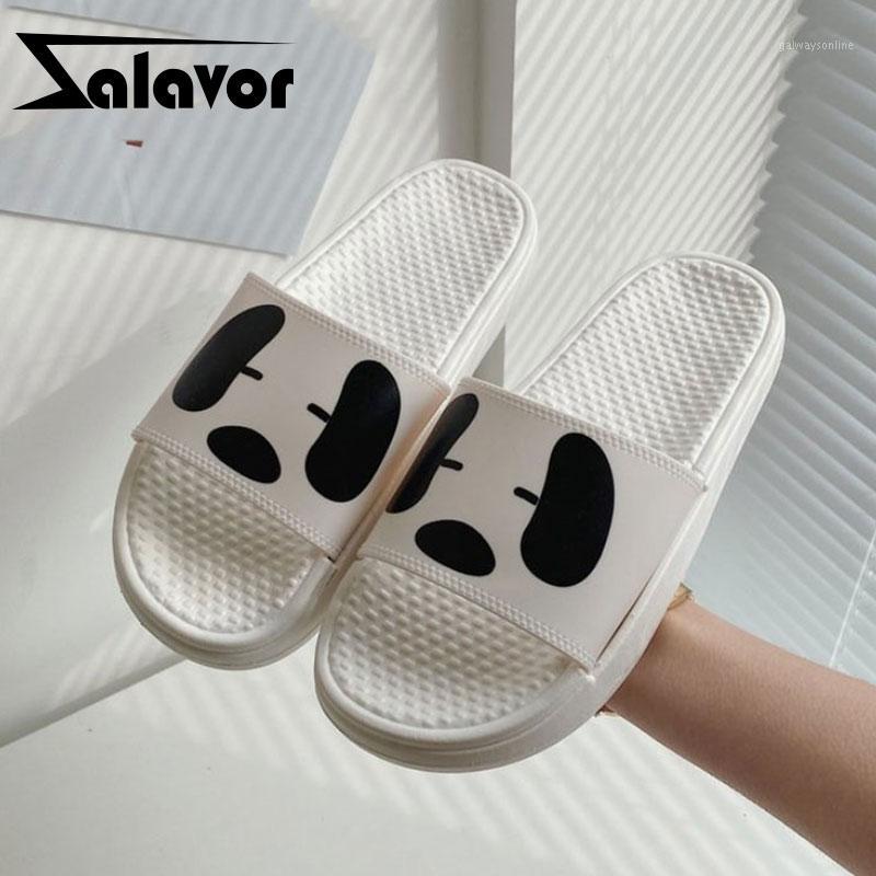 

ZALAVOR Women Sandals Shoes Fashion Low Platform Slippers Modern Flat Heels Open Toe Shoes Women Slip On Footwear Size 36-411, Black