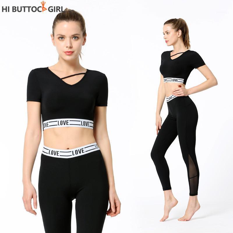 

Yoga sets Seamless Fitness Yoga set Women Fitness Clothing 2Pcs Sports Suits Bra Sports Bra Tops Gym Pants Wear1, Black
