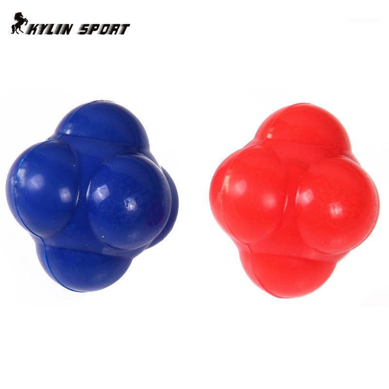 

Fitness hexagonal reaction ball sensitive ball tennis badminton reaction speed agility training Workout equipment1