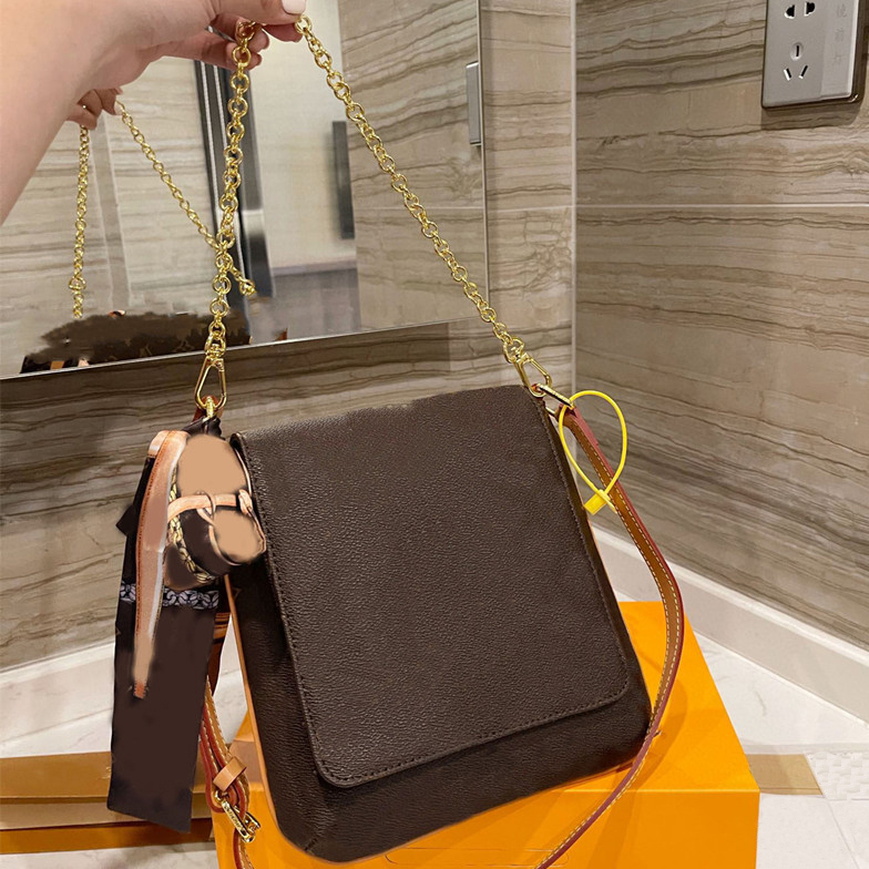 

Briefcase Chain Men Bags Senior Bag Ribbons Fashion Shoulder Luxury Designer Brand Vintage Handbags High Quality Women Phone Bag Wallet Metallic, No bag