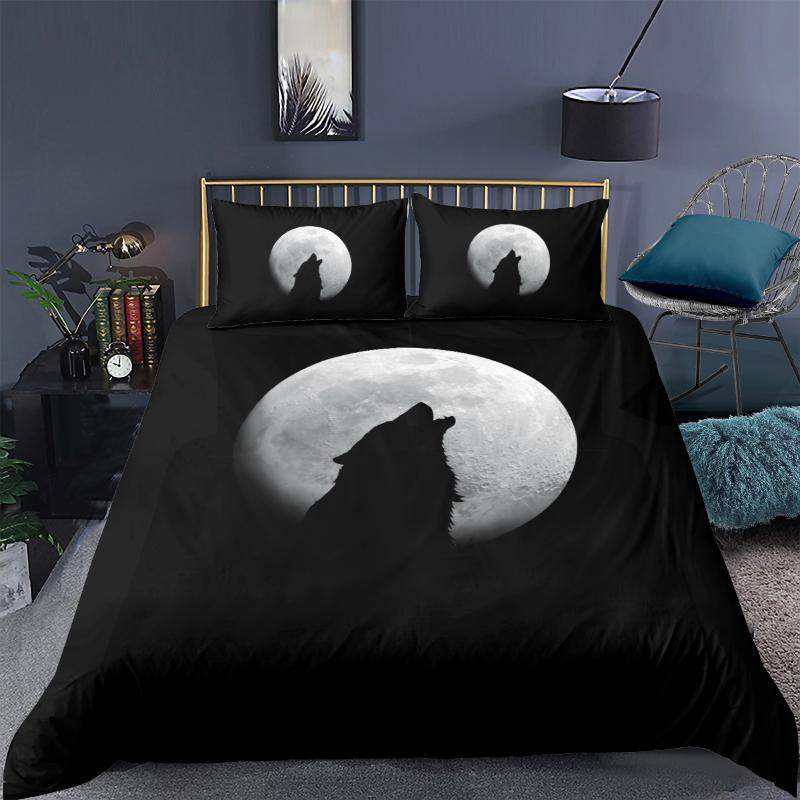 

3D Duvet Cover Sets Bedding Set Quilt Comforther Covers Bed linens Full  Single Double Size Animal Wolf Custom Home Texitle, Nyy240