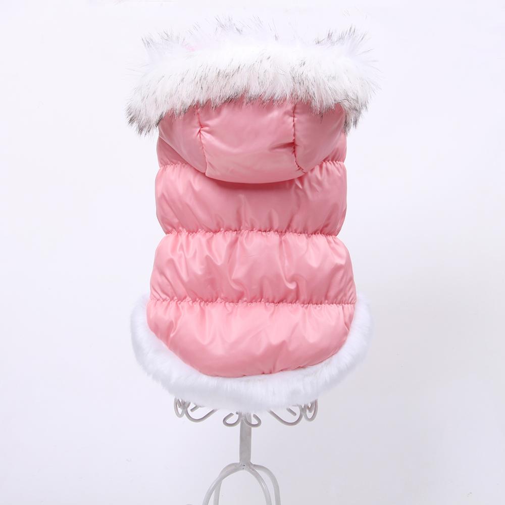 

Dog Cat Winter Warm Coat Jacket Dress Pet Puppy Hoodie Winter Warm Clothes Apperal, White