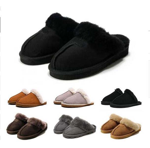 

Sell cotton slippers men women snow boots warm casual indoor pajamas party wear non-slip drag women's shoes size 35-44, Red