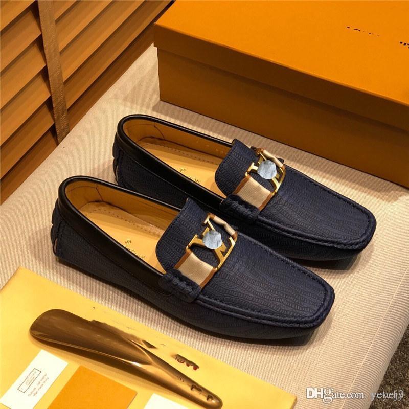 

CQ LUXURY Patent Leather And Suede Loafers MEN Slippers Bowknot DESIGNER DRESS SHOES New Fashion Patchwork Gentlemen Casual SHOES Driving Mocassins 33, #28