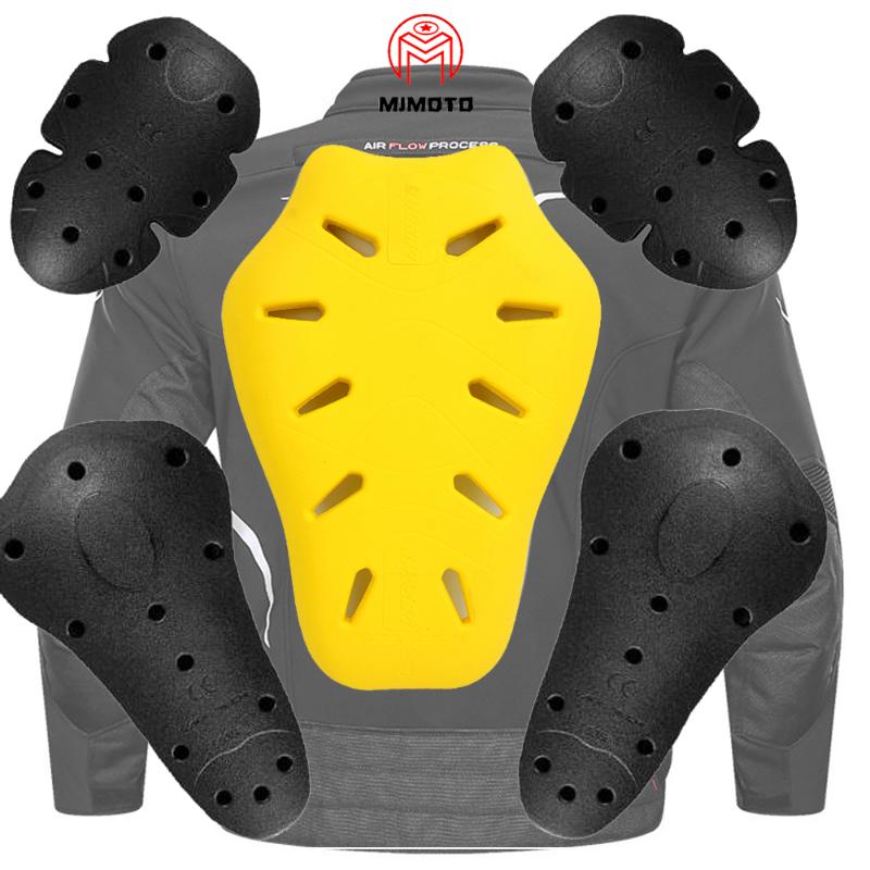 

Lyschy Motorcycle Back Elbow Shoulder Pads Body Armor Motocross Biker Equipment Motobike Protective Motor CE Protector