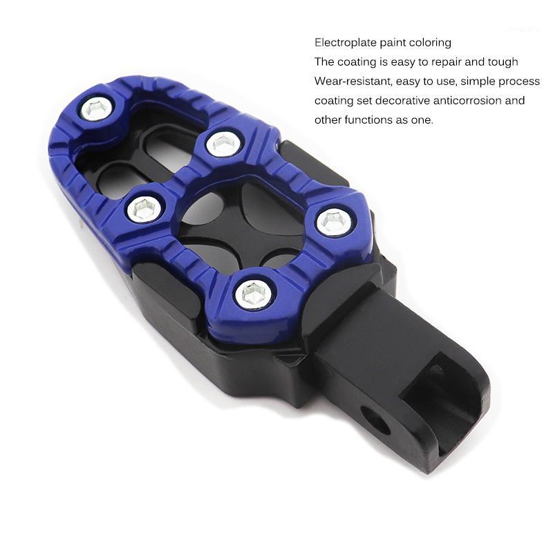 

2pcs 8mm Quality Motorcycle Foot Rests Footrests Foot Peg Pedal Anti-Slip With Spring Off-Road Car-Styling1