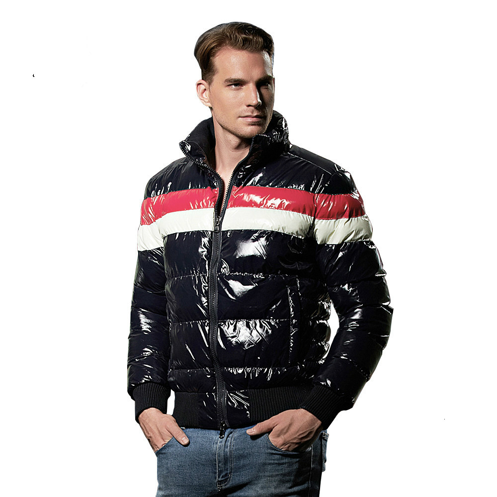 

2021 New with Parka Men Classic Winter Impervious Windbreaker Jacket N7XQ, Black
