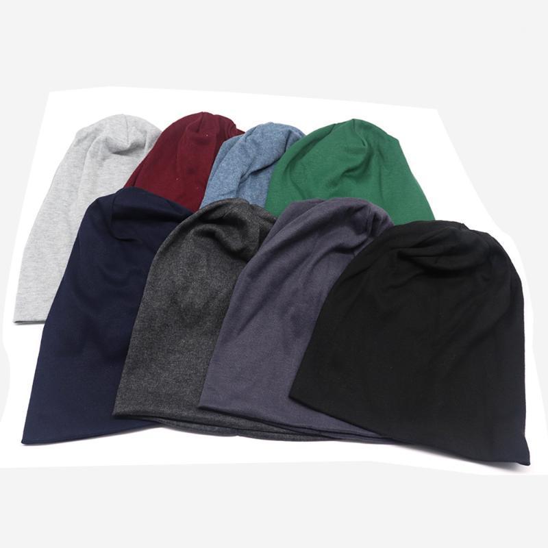 

Brand Women's Cotton Beanie Hat Autumn Solid Color Slouchy Beanies Hats for Women 8 Colors Skullies&Beanies Bonnet Cap for Femme1