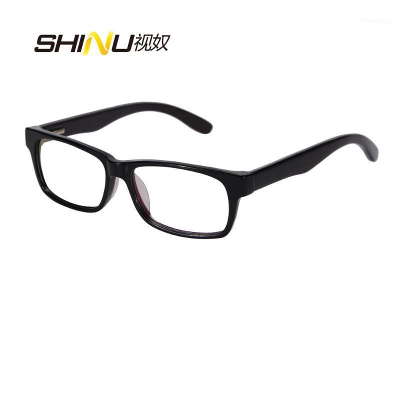 

SHINU Brand wood glasses frame computer Reading Glasses 1.61 anti blue light eyeglasses antifatigue eyewear +300 to +600 F0171