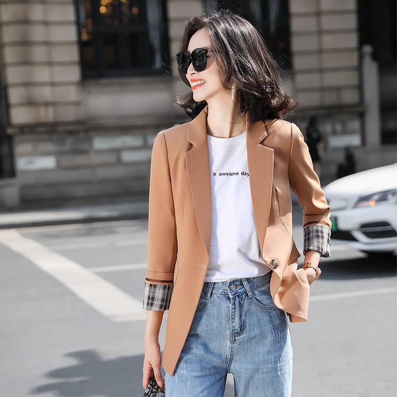 

Fashion women' office jacket suit feminine 2021 new autumn and winter women' loose ladies blazer High quality elegant jacket