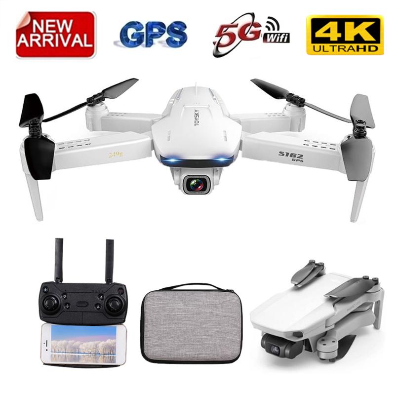 

GoolRC S162 RC Drone with Camera 4K Adjustable Wide Angle 5G WIFI GPS Gesture Photo Video FPV RC Quadcopter Follow Me Mini Dron