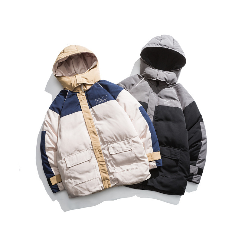 

2021 New Winter-thick Thermal Male-style Cotton-quilted Clothing Fashion Jacket 3G9Z, Apricot
