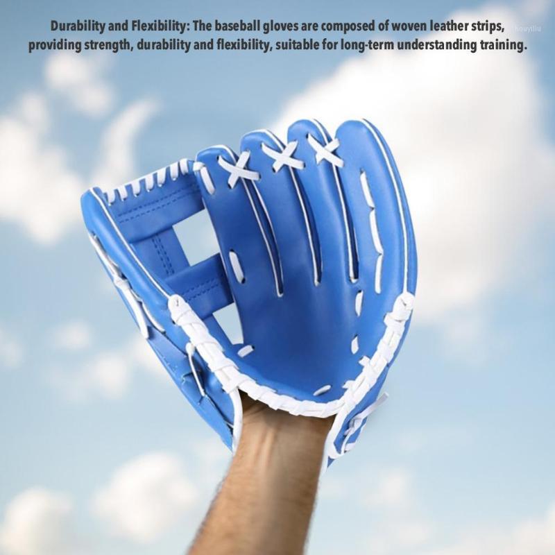 

2020 New Baseball Gloves Comfortable Durable Gloves with Adjustable Shoulder Straps for Baseball Softball Players1, 10.5inches