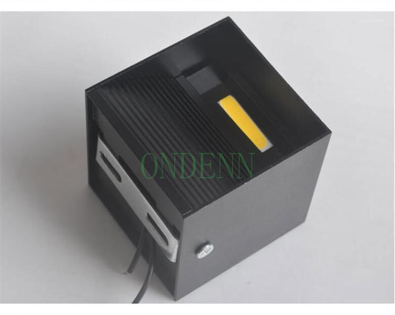 

Aluminum LED Wall Lights 9W Black Silver Square TV Wall Lamp Bedroom Surface Mounted Night Light For Highend Hotel1