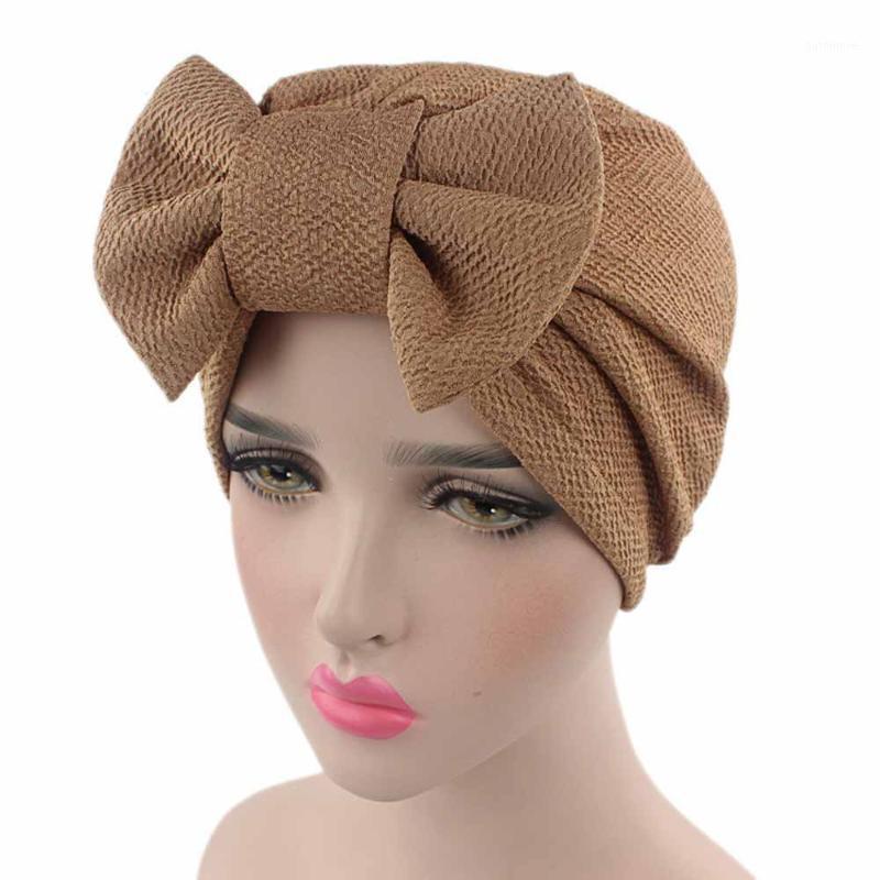 

1pcs 2020 Fashion Summer Women Hat Chemo Hat Beanie Islam Muslim Scarf Stretch Turban Head Wrap Cap Hair Accessories #yj1, Red
