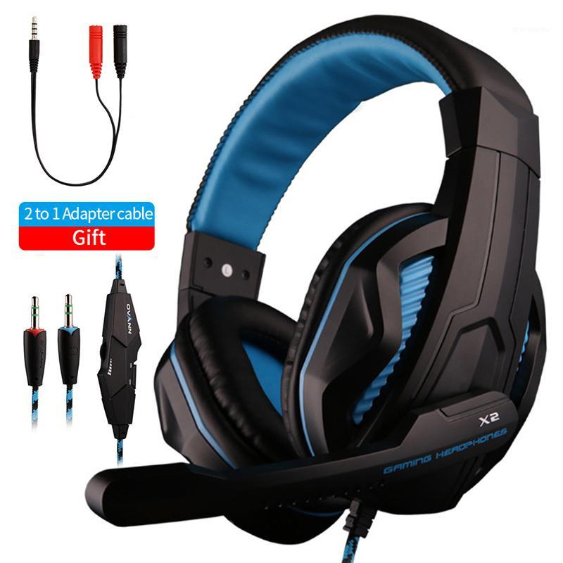 

X2 Noise Cancelling Gamer Headset With Microphone Bass Stereo Computer Phone Gaming Headset Headphones for PC Xbox One1