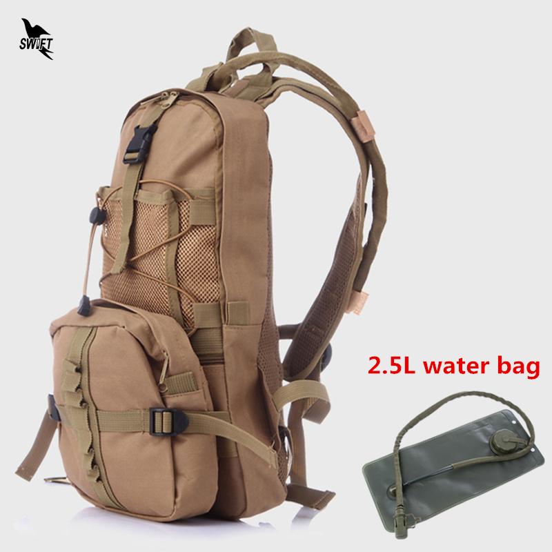 

8L Outdoor Sports Water Bag Waterproof Cycling Bicycle Bike Backpack Men Women Climbing Camping Hiking Hydration Pouch, Black