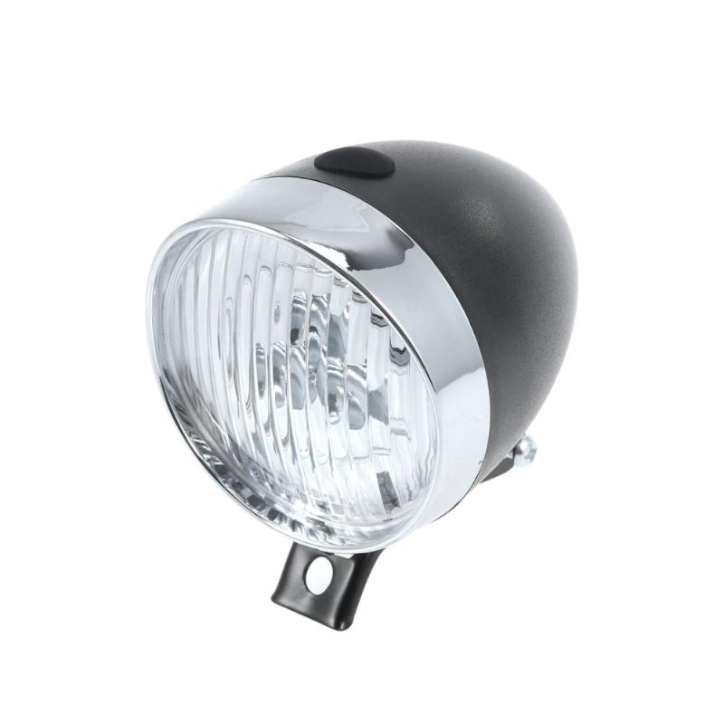 

1 Set of Retro Vintage 3 LEDs Front Light Headlight Mountain Bike Lights Cycling Lamp Safety Light MTB Bik