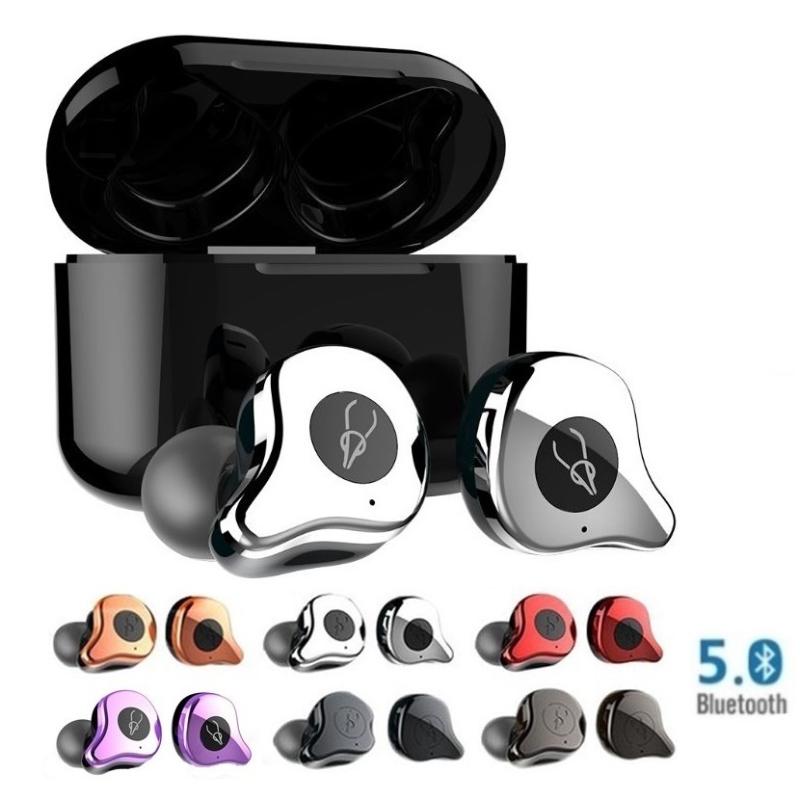 

Sabbat E12 Ultra Earphone Wireless Earphones TWS Qualcomm Bluetooth 5.0 Aptx Sports HiFi Stereo Earbuds Noise Reduction Headset, Silver