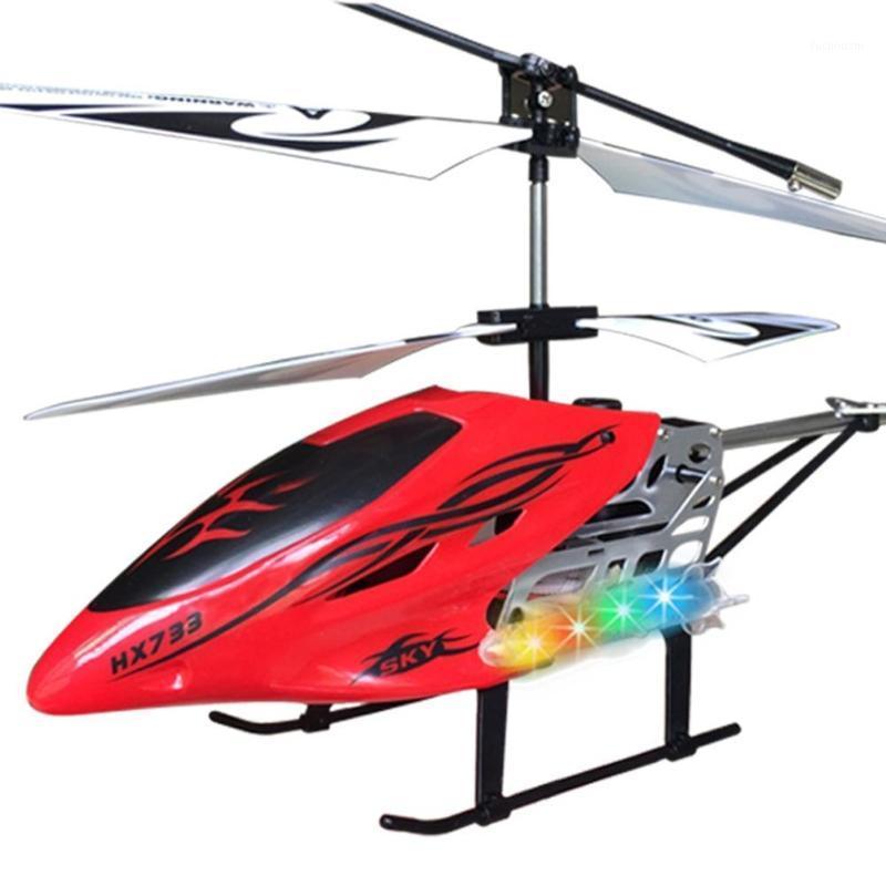 

RCtown Alloy Remote control aircraft 3 Channel RC Helicopter with Lights Gyro Resistant Aircraft Flying Distance1