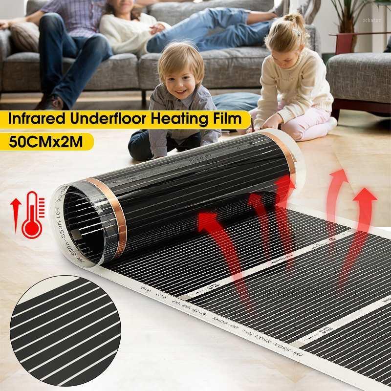 

1pcs AC 220V Far Infrared Home Floor Heating Film Building Underfloor Heating Electric Floor Warming Warm Mat Carbon Film Heater1