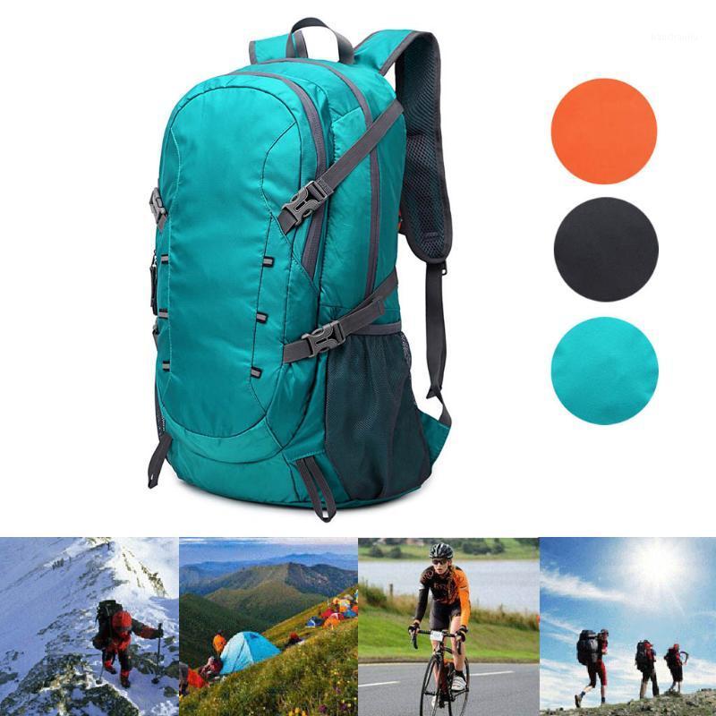 

40~45L High Capacity Cycling Backpack Bike Bag Ultralight Pouch Outdoor Hiking Bicycle Rucksack Adjustable Belt Reflective Strap1, As photo