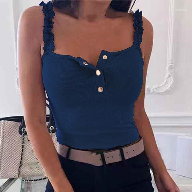 

Hot Sell Summer Women White Vest Fashion Sleeveless Strapless Solid Ruffles Crop Tops Pullovers Ladies Tanks Women Camisole1, Purple