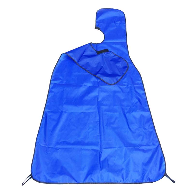 

Man Bathroom Apron Black Beard Apron Hair Shave for Man Waterproof Floral Cloth Household Cleaning Protector