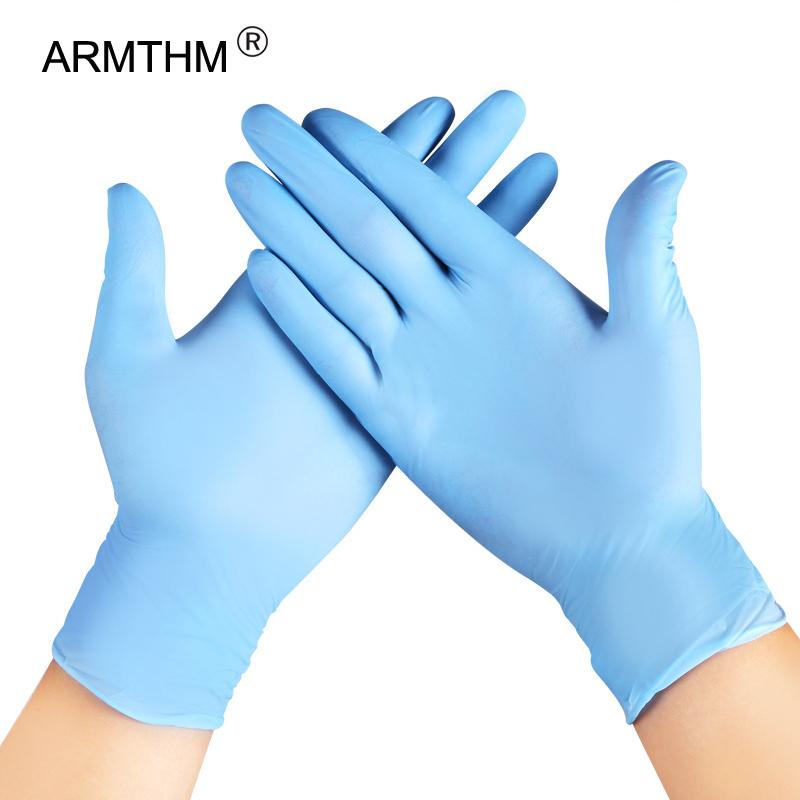

50/100/pcs Disposable PVC Gloves Latex Gloves Cleaning Rubber Dishwashing Kitchen Beauty Garden Work Nitrile
