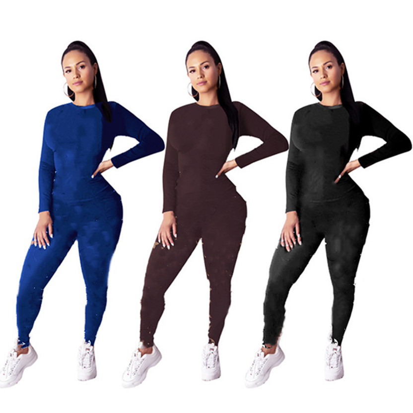 

Fall Winter letter hoodies top+pants 2 pieces set women outfits casual tracksuit print sweatsuit plus size sportswear jogger suit 2324, Mix color
