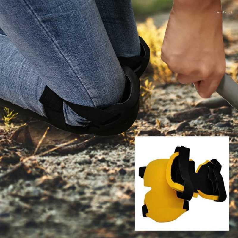 

1 Pair Knee Pads Flexible Soft Foam Knee Pads Protect Work Gardening Builder Protector Workplace Safety Supplies1, Black
