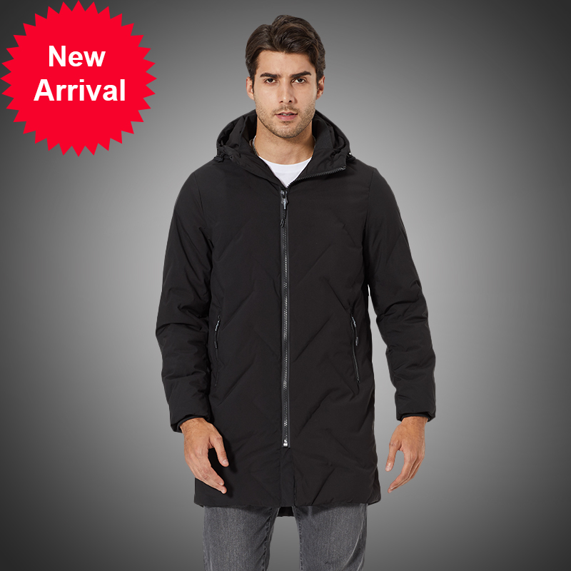 

Lbl brand winter men jackets thick white duck blazers in the hot wild fashion with hood parkas casual down man's jacket, Black th916