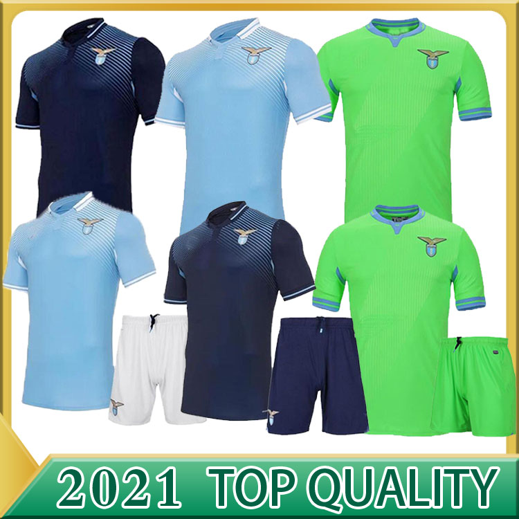 

20 21 Lazio Soccer Jersey 2020 2021 Lazio football shirt LUIS ALBERTO J.CORREA camiseta de fútbol IMMOBILE SERGEJ Football Shirt, Away patch 2