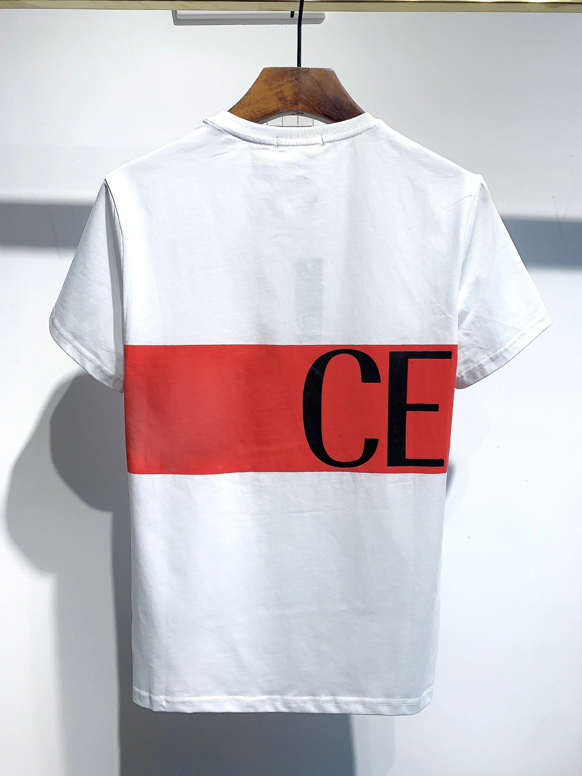 

2021New Summer Designer Mountain Landscape T Shirt Men women fashion Landscape Print short Sleeves high quality cotton Casual tees100, White;black