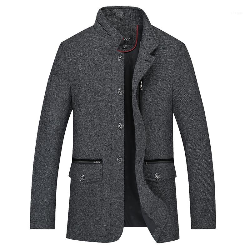 

2020 new spring summer autumn Hot selling men's fashion casual work wear nice Jacket1, Dark grey