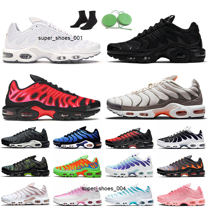 

Fashion 2022 Mens Running Shoes Big Size 12 Plus Tn Triple White Black Women Pink Fade Hyper Royal Blue University Red Oreo Tns SE Trainers, #25 atlanta 36-40